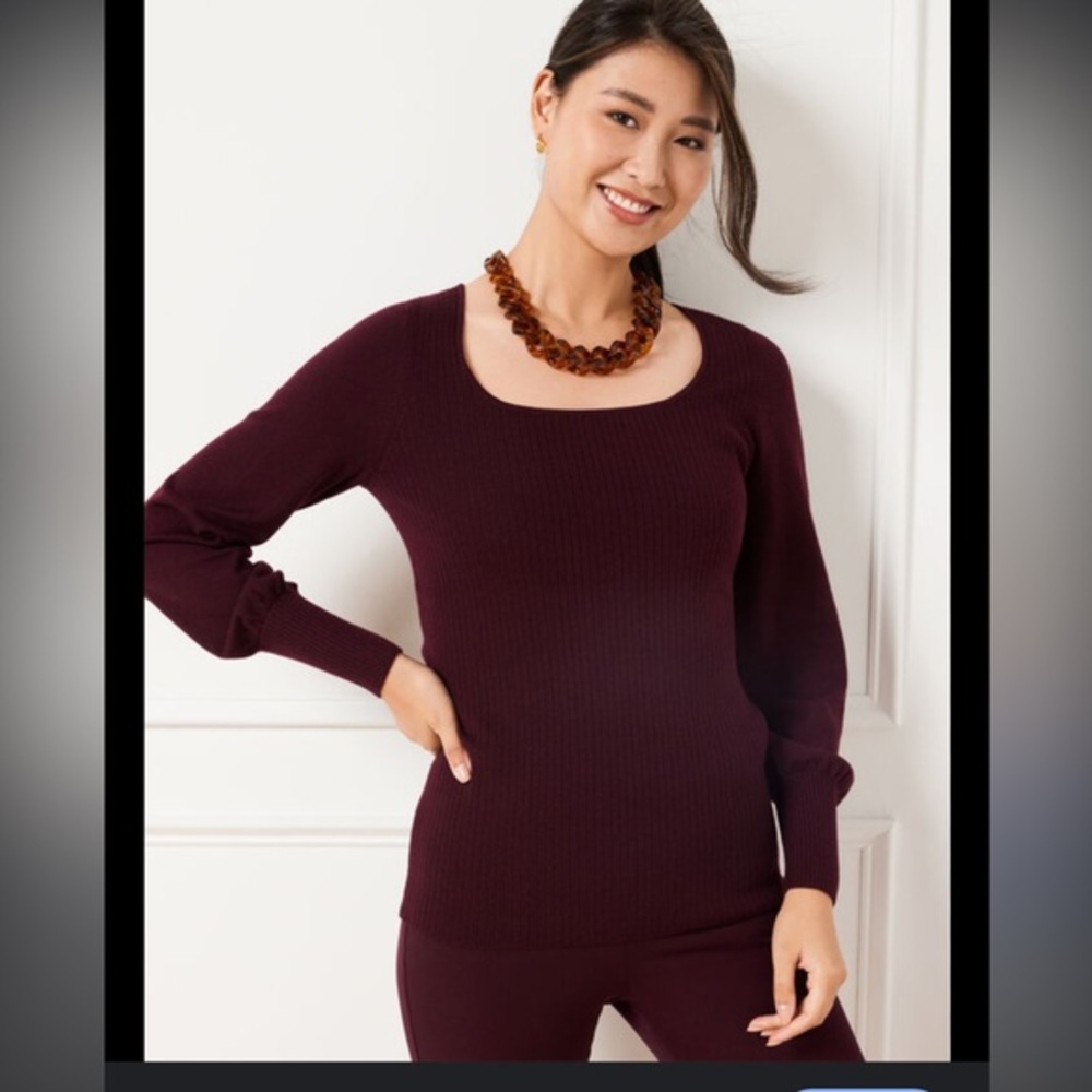 Talbots merino wool sweater